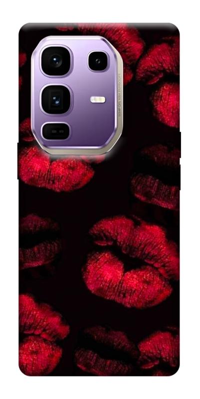 Чехол itsPrint Kisses on black для Infinix Note 50 Pro+, любовь, купить оптом с доставкой