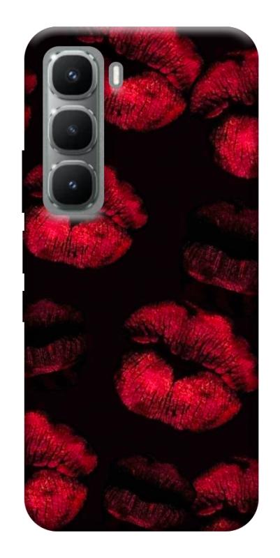Чехол itsPrint Kisses on black для Infinix Hot 60 Pro+, любовь, купить оптом с доставкой