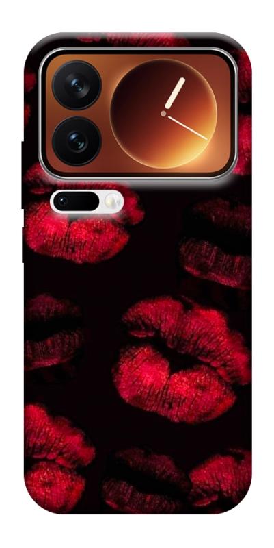 Чехол itsPrint Kisses on black для Xiaomi 17 Pro Max, любовь, купить оптом с доставкой