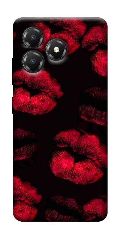 Чохол itsPrint Kisses on black для ZTE Blade A36, кохання, купити оптом з доставкою