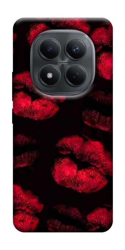 Чехол itsPrint Kisses on black для Xiaomi Redmi Note 15 Pro 4G, любовь, купить оптом с доставкой