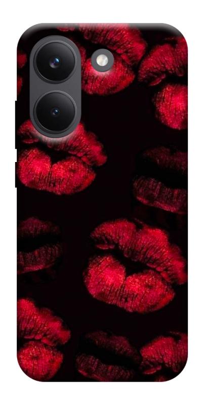 Чохол itsPrint Kisses on black для Xiaomi Poco X8 Pro, кохання, купити оптом з доставкою