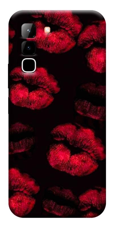 Чехол itsPrint Kisses on black для Infinix Hot 70, любовь, купить оптом с доставкой