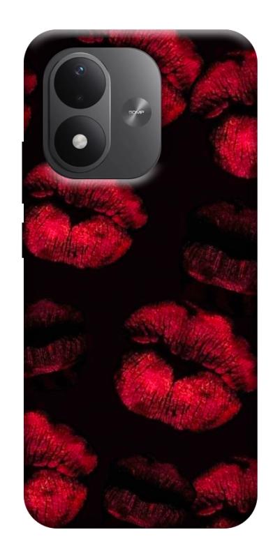 Чехол itsPrint Kisses on black для Xiaomi Redmi Note 17, любовь, купить оптом с доставкой