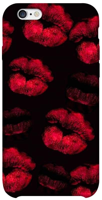 Чехол itsPrint Kisses on black для Apple iPhone 6/6s (4.7"), любовь, купить оптом с доставкой