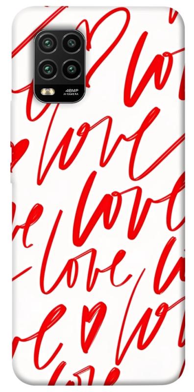 Чехол itsPrint Love handwriting для Xiaomi Mi 10 Lite, любовь, купить оптом с доставкой