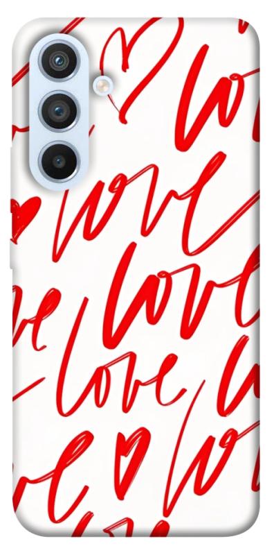 Чехол itsPrint Love handwriting для Samsung Galaxy A54 5G, любовь, купить оптом с доставкой