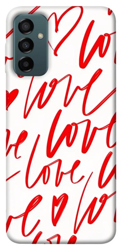 Чехол itsPrint Love handwriting для Samsung Galaxy M23 5G, любовь, купить оптом с доставкой