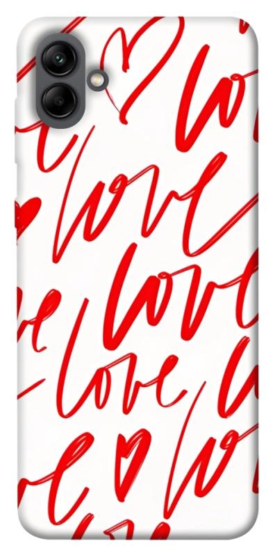 Чехол itsPrint Love handwriting для Samsung Galaxy A04, любовь, купить оптом с доставкой
