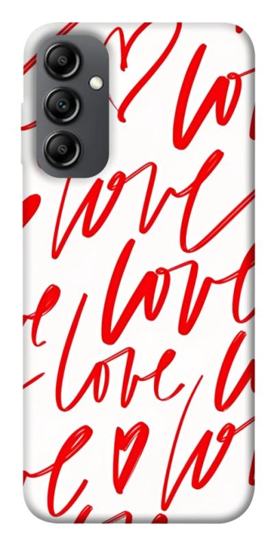 Чехол itsPrint Love handwriting для Samsung Galaxy A14 4G/5G, любовь, купить оптом с доставкой