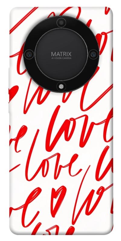 Чехол itsPrint Love handwriting для Huawei Magic5 Lite, любовь, купить оптом с доставкой