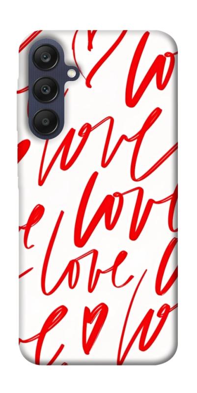 Чехол itsPrint Love handwriting для Samsung Galaxy A25 5G, любовь, купить оптом с доставкой
