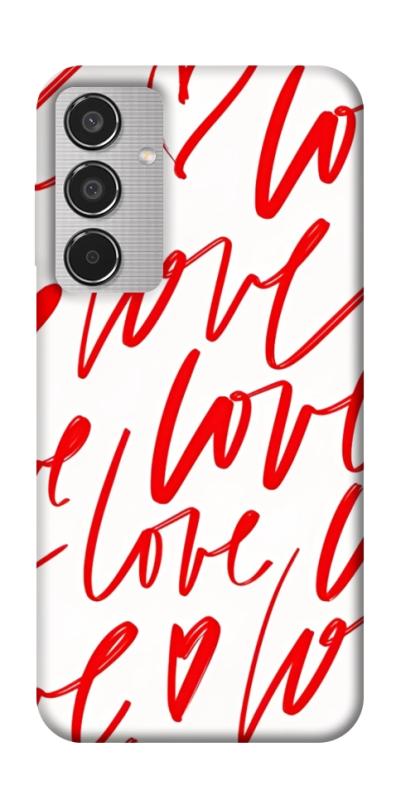 Чехол itsPrint Love handwriting для Samsung Galaxy M35 5G, любовь, купить оптом с доставкой