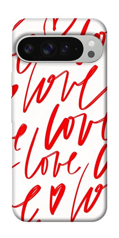 Чехол itsPrint Love handwriting для Google Pixel 9 Pro XL, любовь, купить оптом с доставкой