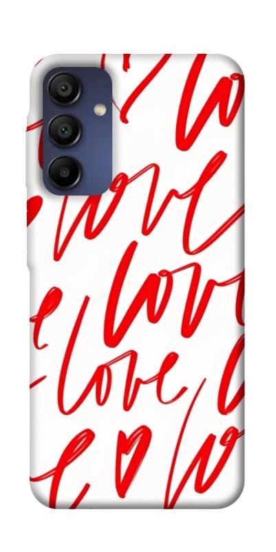 Чехол itsPrint Love handwriting для Samsung Galaxy A16 5G, любовь, купить оптом с доставкой