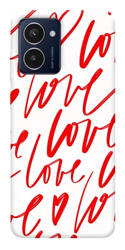 Чехол itsPrint Love handwriting для HMD Pulse Pro, любовь, купить оптом с доставкой