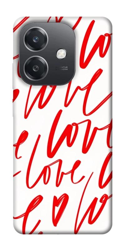 Чехол itsPrint Love handwriting для Oppo A3 4G, любовь, купить оптом с доставкой