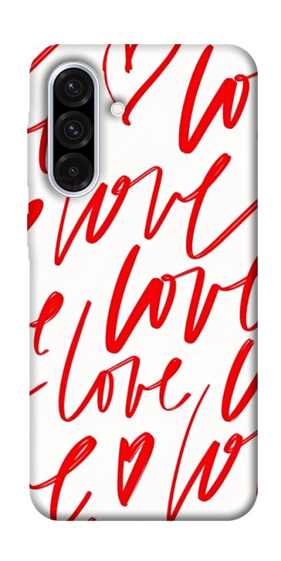Чехол itsPrint Love handwriting для Samsung Galaxy A36 5G, любовь, купить оптом с доставкой