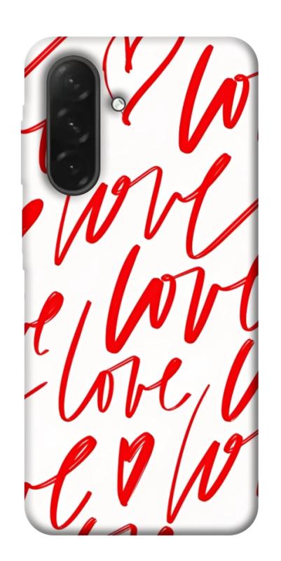 Чехол itsPrint Love handwriting для Samsung Galaxy A26 5G, любовь, купить оптом с доставкой