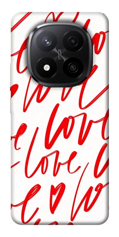 Чехол itsPrint Love handwriting для Xiaomi Redmi Note 14 Pro+ 5G, любовь, купить оптом с доставкой