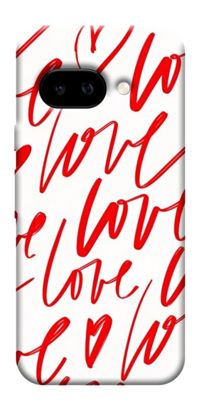 Чехол itsPrint Love handwriting для Google Pixel 9a, любовь, купить оптом с доставкой