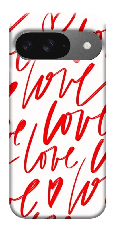Чехол itsPrint Love handwriting для Google Pixel 10, любовь, купить оптом с доставкой
