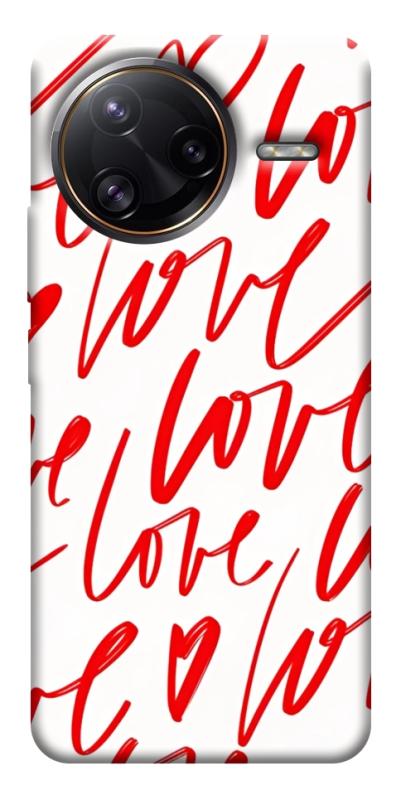 Чехол itsPrint Love handwriting для Xiaomi Poco F7, любовь, купить оптом с доставкой