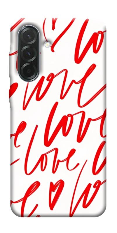 Чехол itsPrint Love handwriting для Samsung Galaxy A37 5G, любовь, купить оптом с доставкой