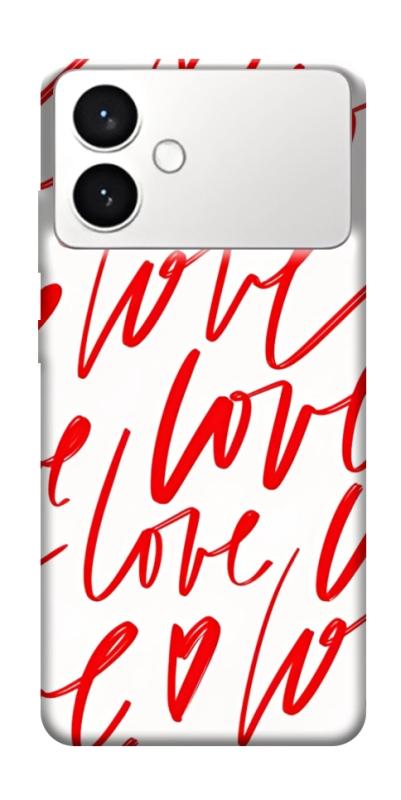 Чехол itsPrint Love handwriting для Samsung Galaxy S26+, любовь, купить оптом с доставкой