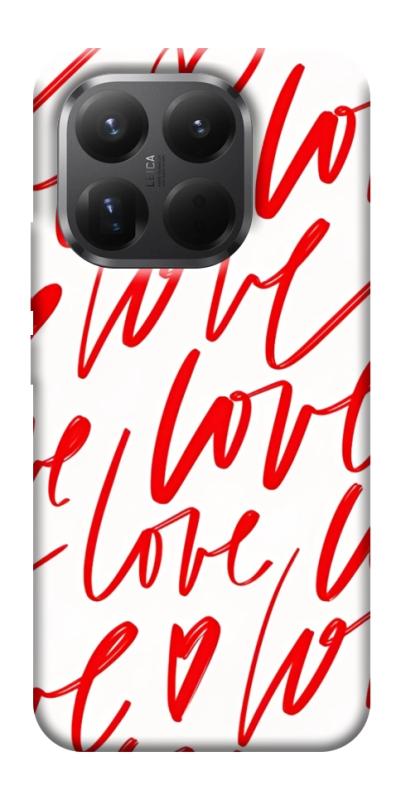 Чехол itsPrint Love handwriting для Xiaomi 15T Pro, любовь, купить оптом с доставкой