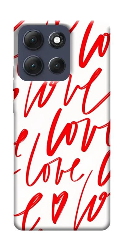 Чехол itsPrint Love handwriting для Motorola Moto G86 Power, любовь, купить оптом с доставкой