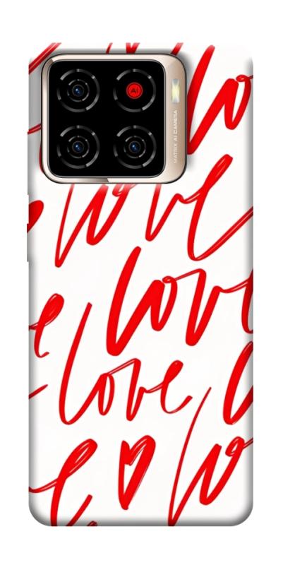 Чехол itsPrint Love handwriting для ZTE Blade A56, любовь, купить оптом с доставкой