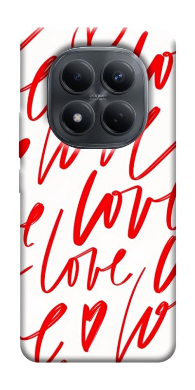 Чехол itsPrint Love handwriting для Xiaomi Redmi Note 15 4G/5G (EU), любовь, купить оптом с доставкой