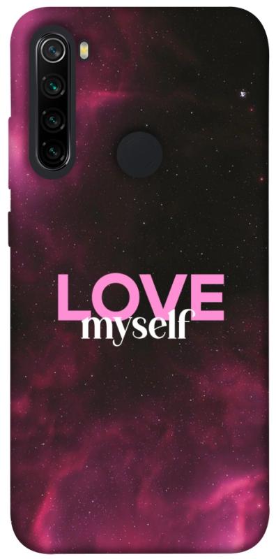 Чехол itsPrint Love myself для Xiaomi Redmi Note 8, любовь, купить оптом с доставкой