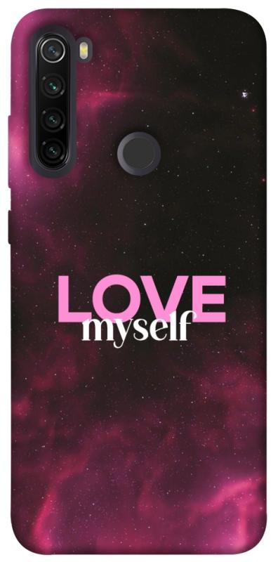 Чехол itsPrint Love myself для Xiaomi Redmi Note 8T, любовь, купить оптом с доставкой