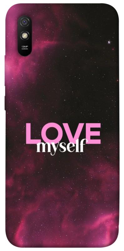 Чехол itsPrint Love myself для Xiaomi Redmi 9A, любовь, купить оптом с доставкой