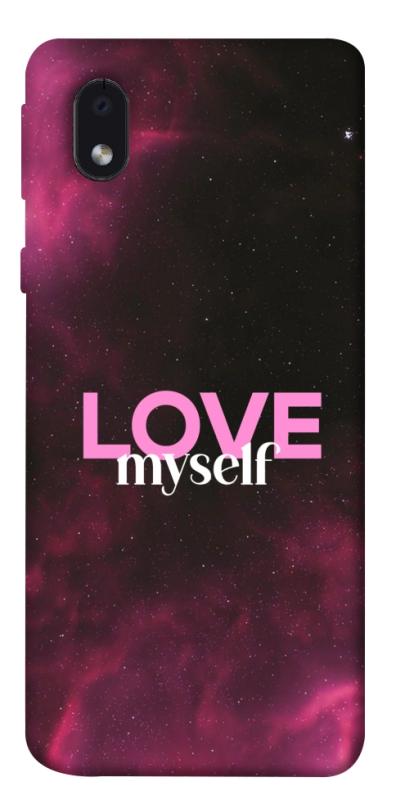 Чехол itsPrint Love myself для Samsung Galaxy M01 Core / A01 Core, любовь, купить оптом с доставкой