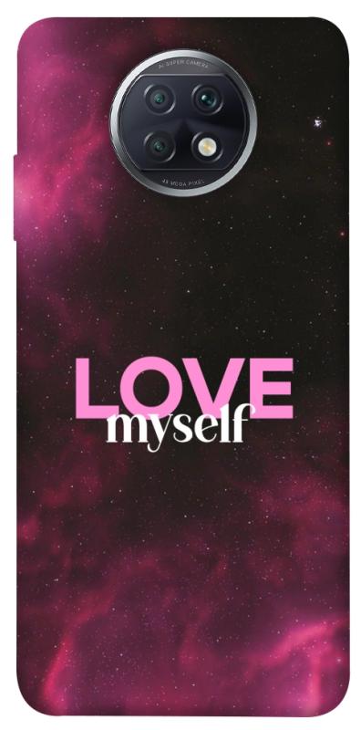 Чехол itsPrint Love myself для Xiaomi Redmi Note 9 5G / Note 9T, любовь, купить оптом с доставкой