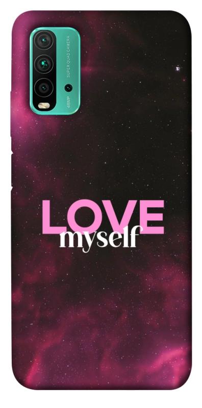 Чехол itsPrint Love myself для Xiaomi Redmi Note 9 4G / Redmi 9 Power / Redmi 9T, любовь, купить оптом с доставкой