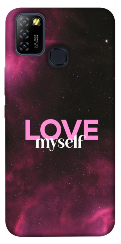 Чехол itsPrint Love myself для Infinix Hot 10 Lite, любовь, купить оптом с доставкой