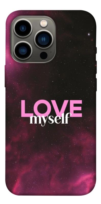 Чехол itsPrint Love myself для Apple iPhone 13 Pro (6.1"), любовь, купить оптом с доставкой
