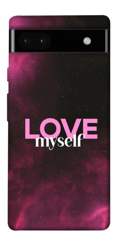 Чехол itsPrint Love myself для Google Pixel 6a, любовь, купить оптом с доставкой