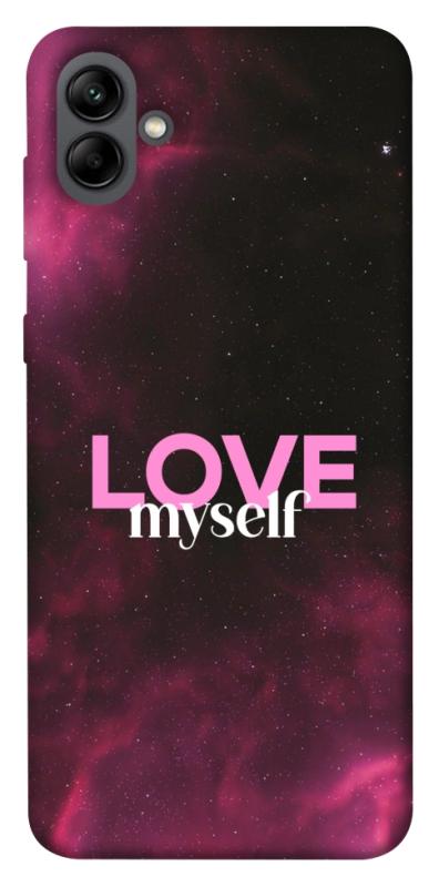 Чехол itsPrint Love myself для Samsung Galaxy A04, любовь, купить оптом с доставкой