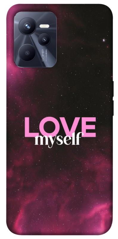 Чехол itsPrint Love myself для Realme C35, любовь, купить оптом с доставкой