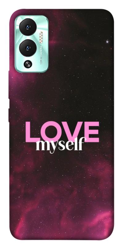 Чехол itsPrint Love myself для Infinix Hot 12 Play, любовь, купить оптом с доставкой