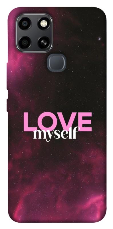 Чехол itsPrint Love myself для Infinix Smart 6, любовь, купить оптом с доставкой