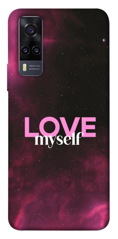 Чехол itsPrint Love myself для Vivo Y31, любовь, купить оптом с доставкой