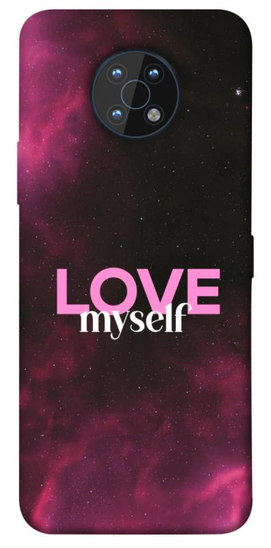 Чехол itsPrint Love myself для Nokia G50, любовь, купить оптом с доставкой