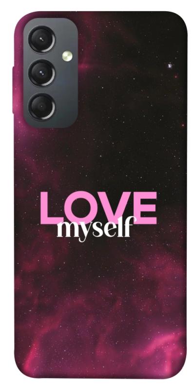 Чехол itsPrint Love myself для Samsung Galaxy A24 4G, любовь, купить оптом с доставкой