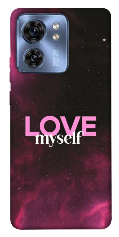 Чехол itsPrint Love myself для Motorola Edge 40, любовь, купить оптом с доставкой